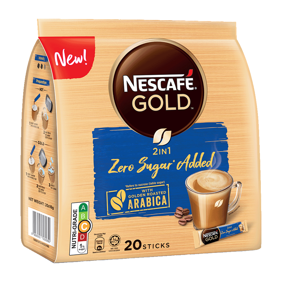 2in1 Zero Sugar Added | Nescafé Singapore